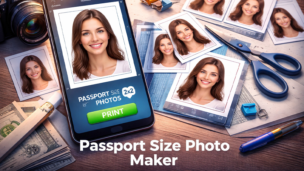 Create passport size photo online free tool for visa and ID photos